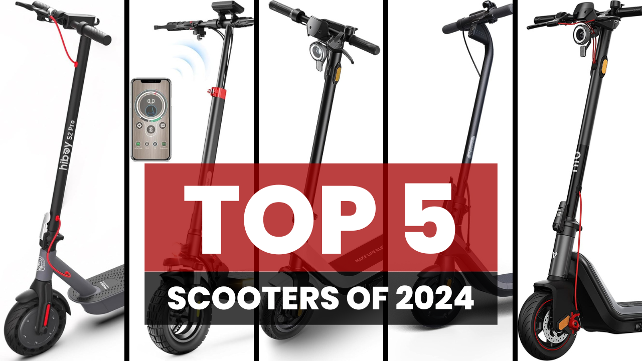 Unveiling the Top 5 Electric Scooters of 2024